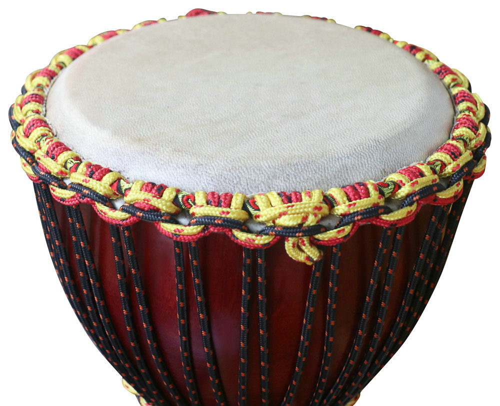 Buy Professional Alder Wood & Goat Skin Chinese Yunnan Peacock Drum 