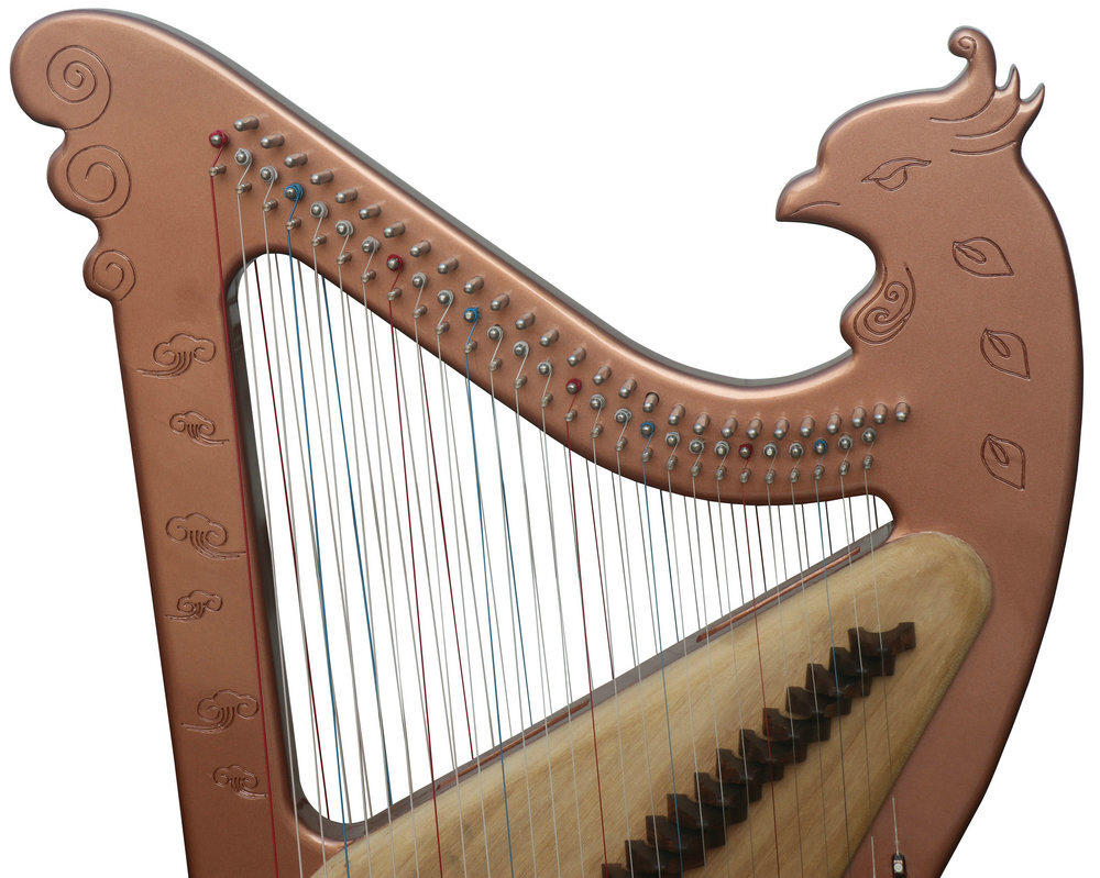 Buy Professional Level Modern Konghou Instrument Ancient Chinese Zither 27 Strings with Legs 箜篌 Buy Professional Level Modern Konghou Instrument Ancient Chinese Zither 27 Strings with Legs 箜篌