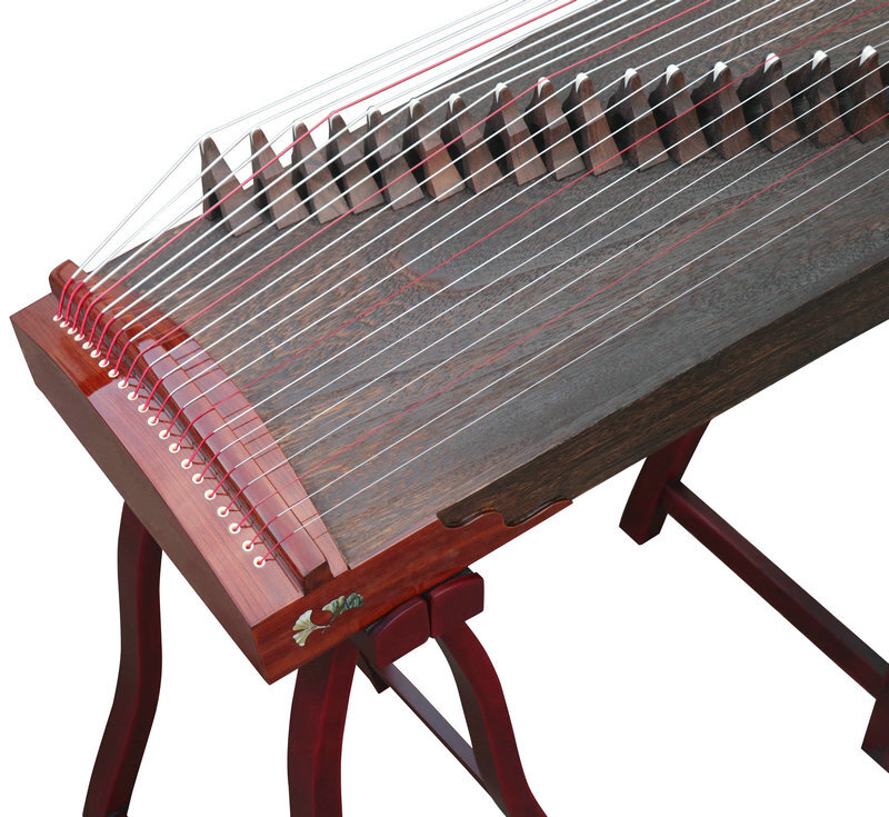 Buy Concert Grade Bright Lacquer Travel Size Guzheng Chinese Zither Harp 古筝