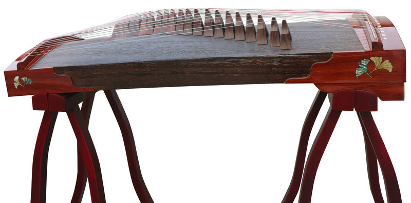 Buy Concert Grade Bright Lacquer Travel Size Guzheng Chinese Zither Harp 古筝