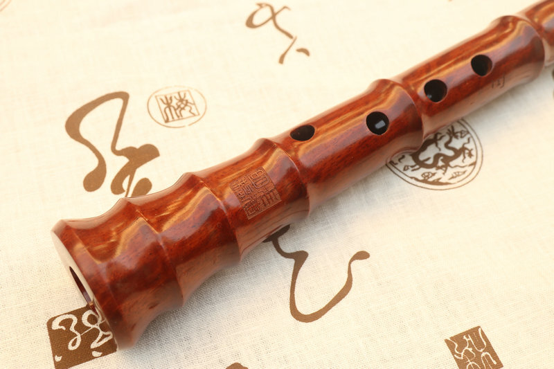 Buy Concert Grade Rosy Sandalwood Flute Nanxiao Instrument Shakuhachi 南萧