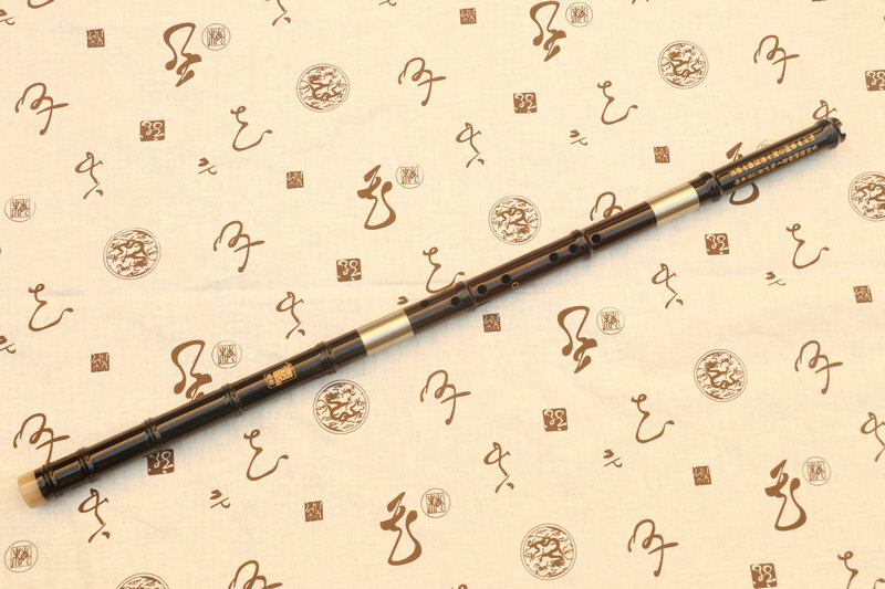 Buy Concert Grade & Master Made Chinese Black Sandalwood Flute Xiao Instrument 3 Sections With Case 萧