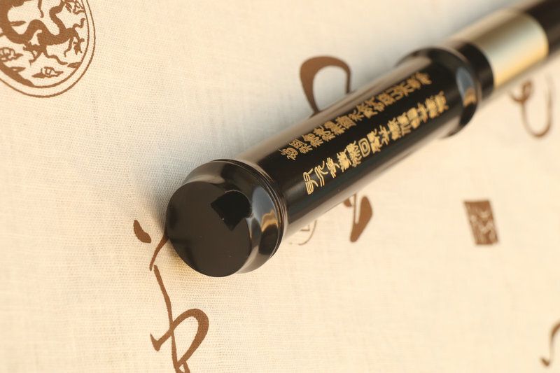 Buy Concert Grade & Master Made Chinese Black Sandalwood Flute Xiao Instrument 3 Sections With Case 萧