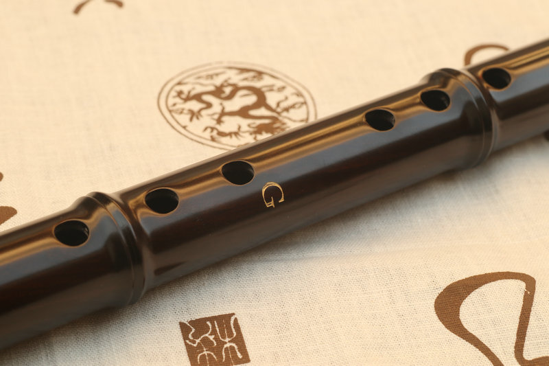 Buy Concert Grade & Master Made Chinese Black Sandalwood Flute Xiao Instrument 3 Sections With Case 萧