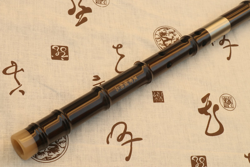 Buy Concert Grade & Master Made Chinese Black Sandalwood Flute Xiao Instrument 3 Sections With Case 萧