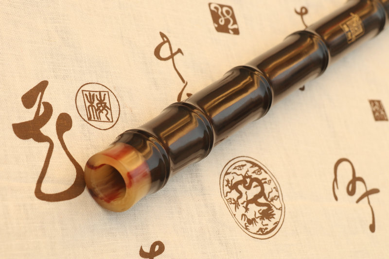 Buy Concert Grade & Master Made Chinese Aged Rosy Sandalwood Flute Xiao Instrument 3 Sections With Case 萧