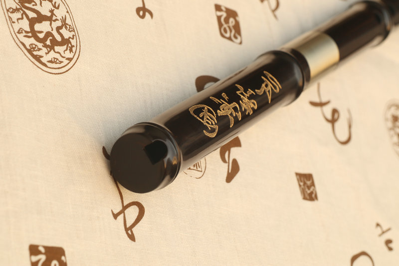 Buy Concert Grade & Master Made Chinese Aged Rosy Sandalwood Flute Xiao Instrument 3 Sections With Case 萧