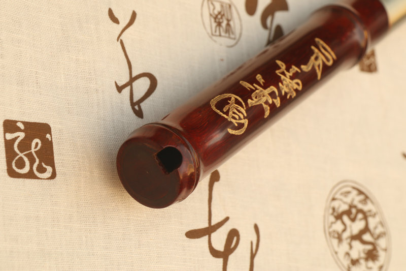 Buy Professional Level & Master Made Rosy Sandalwood Flute Xiao Instrument Chinese Shakuhachi 3 Sections 萧