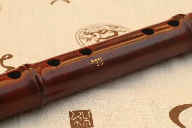 Buy Professional Level & Master Made Rosy Sandalwood Flute Xiao Instrument Chinese Shakuhachi 3 Sections 萧