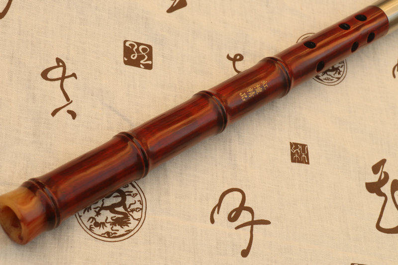 Buy Professional Level & Master Made Rosy Sandalwood Flute Xiao Instrument Chinese Shakuhachi 3 Sections 萧