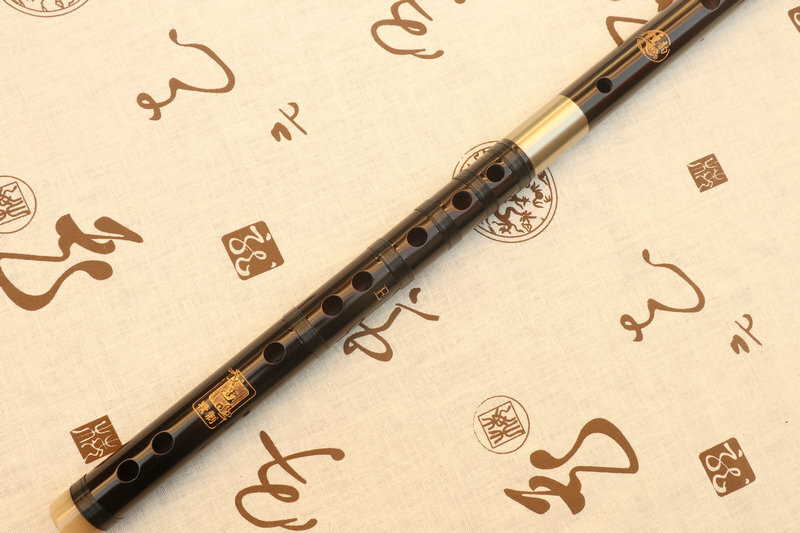 Buy Concert Grade Chinese Laos Acid Wood Flute Dizi Instrument with Accessories 笛子