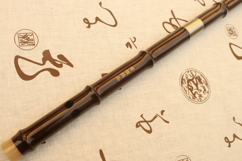 Buy Concert Grade Chinese Yellow Sandalwood Flute Dizi Instrument with Accessories 2 Sections 笛子