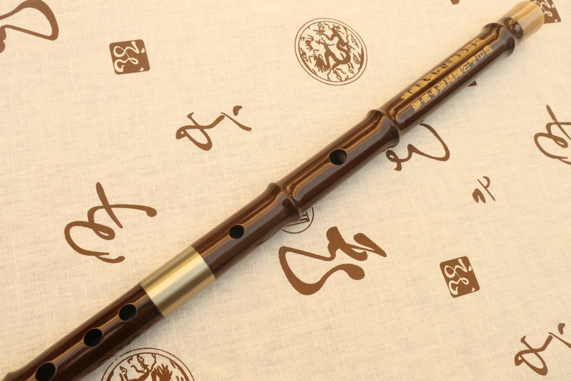 Buy Concert Grade Chinese Yellow Sandalwood Flute Dizi Instrument with Accessories 2 Sections 笛子