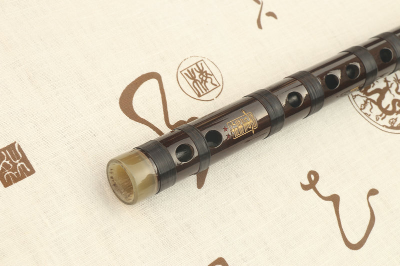 Buy Concert Grade Chinese Black Sandalwood Flute Dizi Instrument with Accessories 笛子