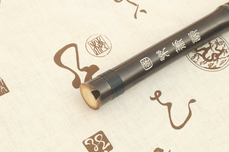 Buy Master Made Purple Bamboo Flute Xiao Instrument Chinese Shakuhachi 2 Sections 萧 width=