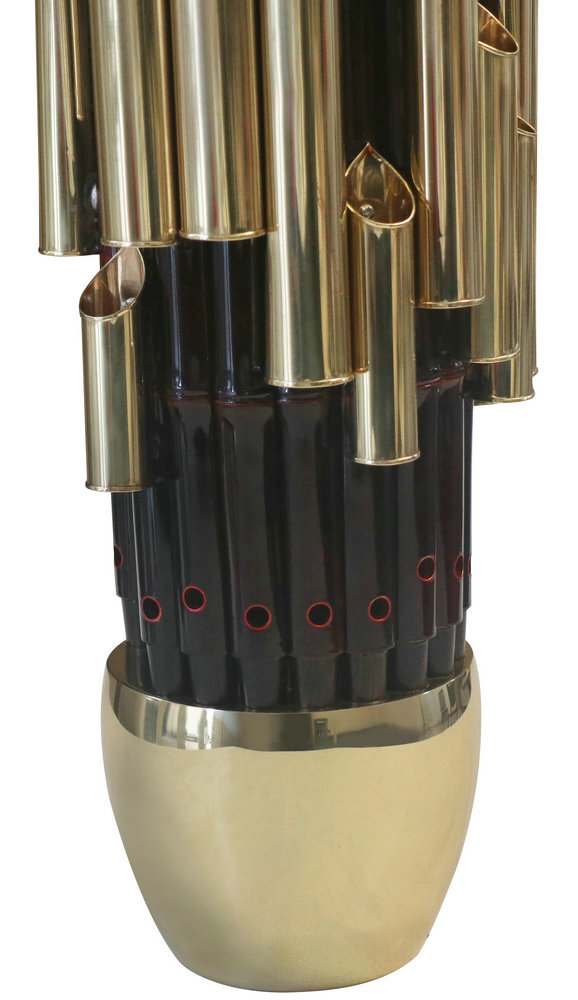 Buy Concert Grade Chinese Ancient Instrument Golden Sheng 21 Pipes & Extra Keyboards With Case 笙
