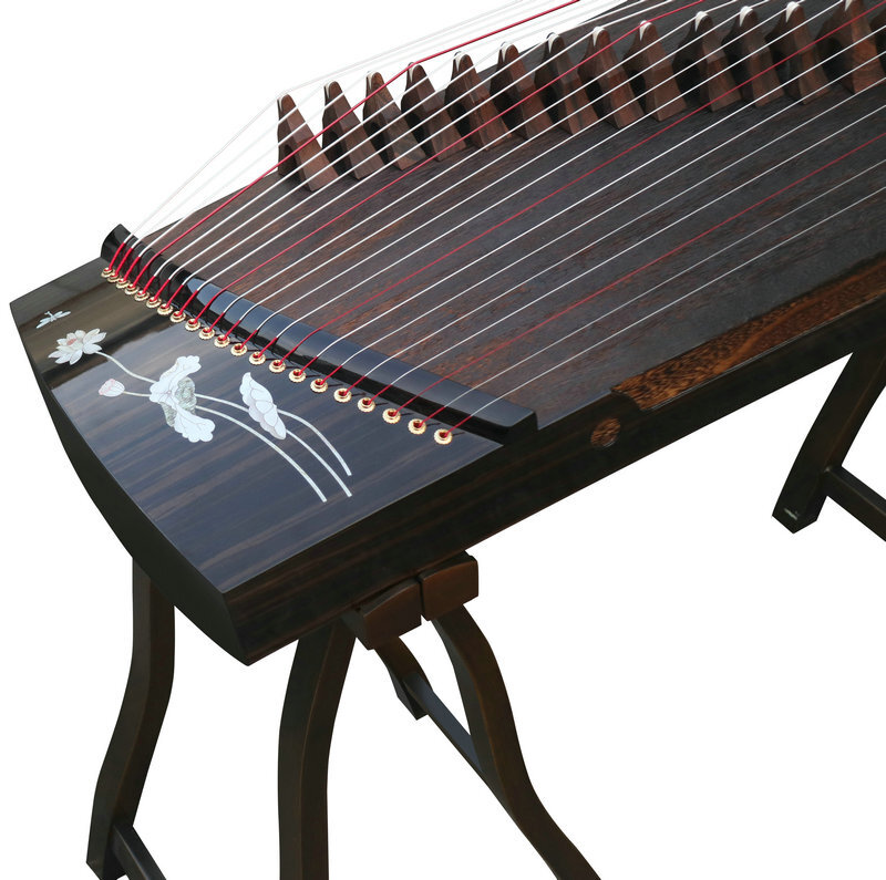 Buy Concert Grade Plain Surface Guzheng Instrument Chinese Zither Harp 古筝