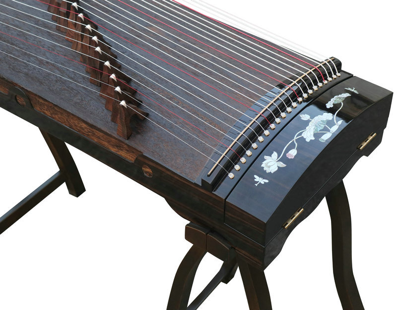 Buy Concert Grade Plain Surface Guzheng Instrument Chinese Zither Harp 古筝