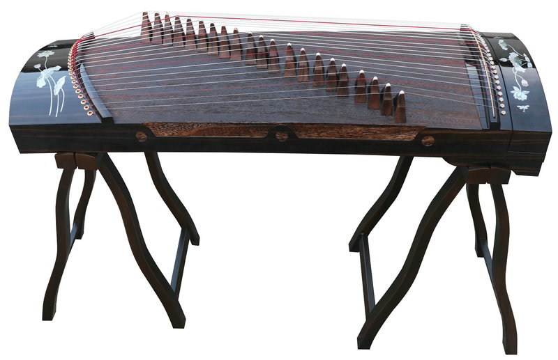 Buy Concert Grade Plain Surface Guzheng Instrument Chinese Zither Harp 古筝