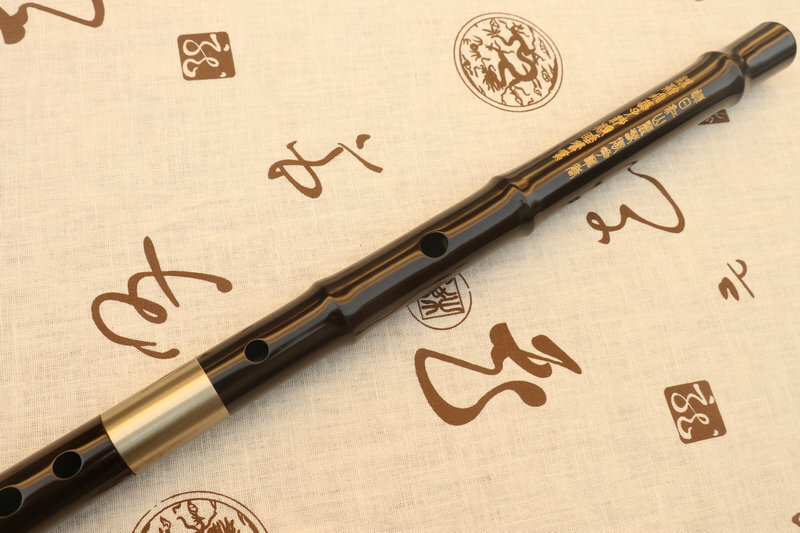 Buy Concert Grade Black Sandalwood Flute Chinese Dizi Musical Instrument with Accessories 2 Sections 笛子