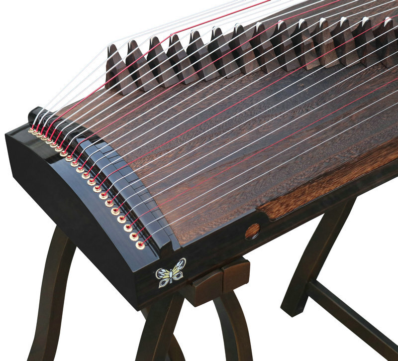 Buy Concert Grade Plain Surface Guzheng Instrument Chinese Zither Harp 古筝