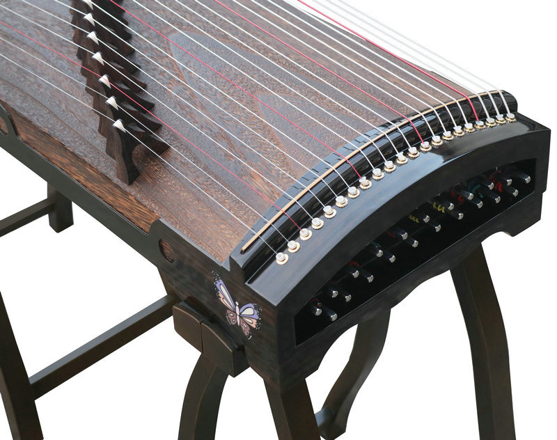 Buy Concert Grade Plain Surface Guzheng Instrument Chinese Zither Harp 古筝