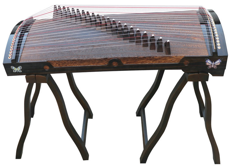 Buy Concert Grade Plain Surface Guzheng Instrument Chinese Zither Harp 古筝