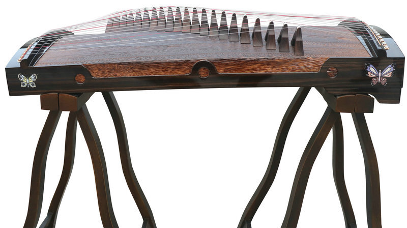 Buy Concert Grade Plain Surface Guzheng Instrument Chinese Zither Harp 古筝