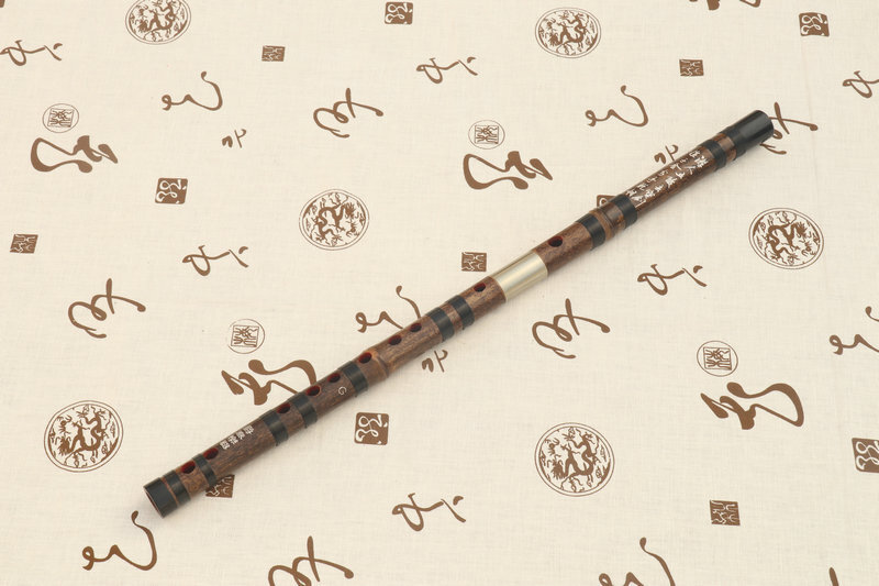 Buy Concert Grade Chinese Purple Bamboo Flute Dizi Instrument with Accessories 笛子