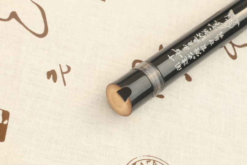 Buy Study Level Black Color Chinese Purple Bamboo Flute Xiao Instrument One Section Travel Size 萧