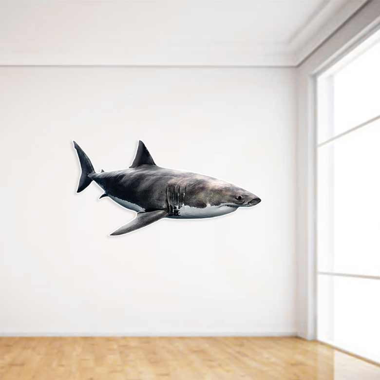Great White Shark Wall Decal