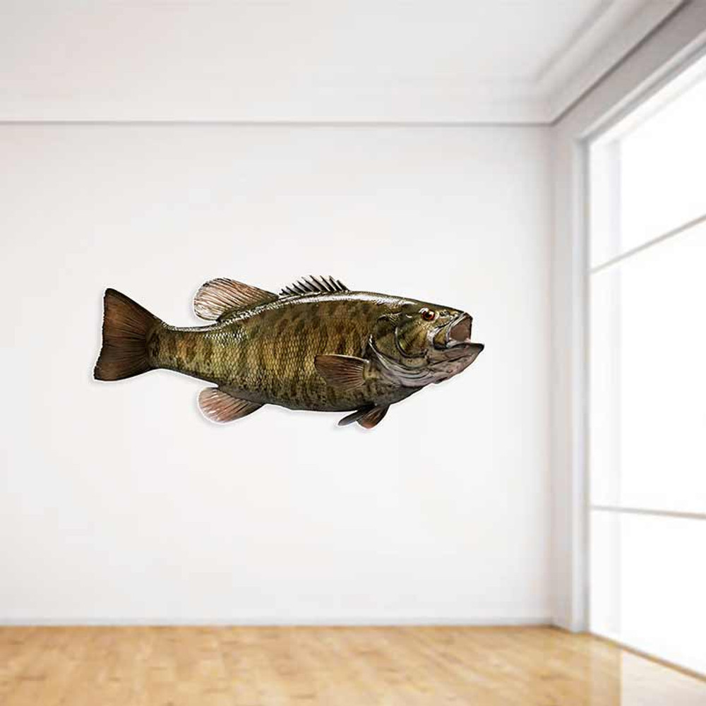 Smallmouth Bass Wall Decal
