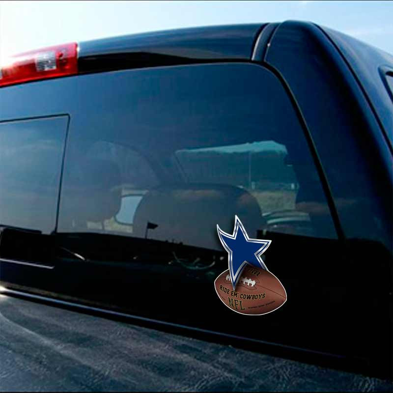 Dallas Cowboys Ride Em' Football Decal