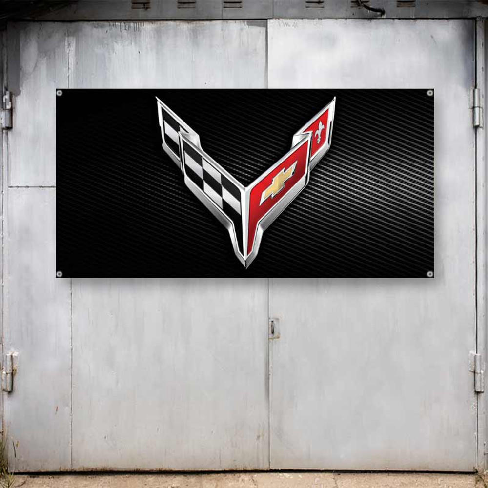 Corvette C8 Stingray Z06 Car Display Banner