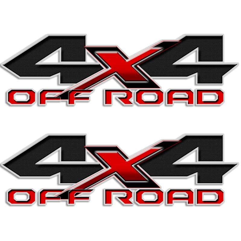 4x4 Dodge Ram Shadow X Vinyl Truck Decal Set