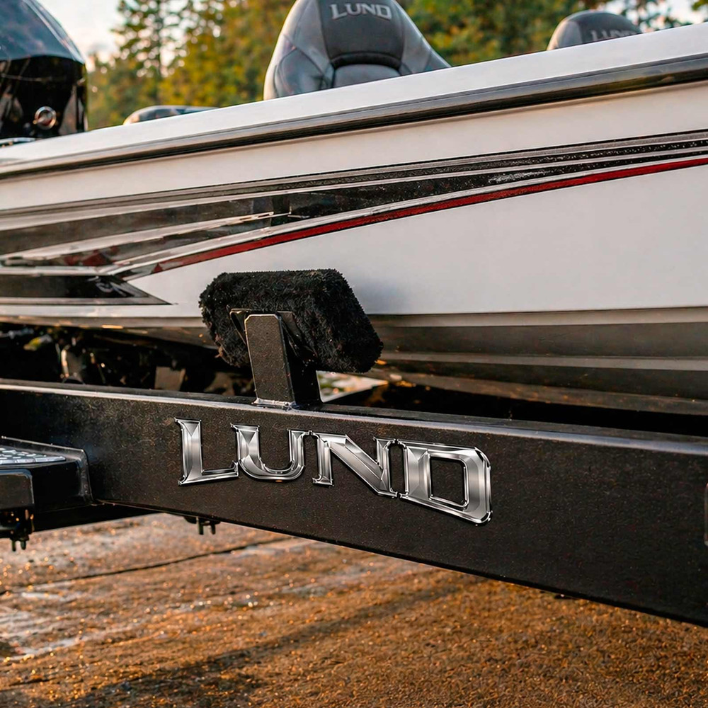 LUND Boats Fishing Logo Decal Set