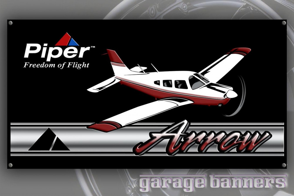 Piper Arrow Aircraft Banner