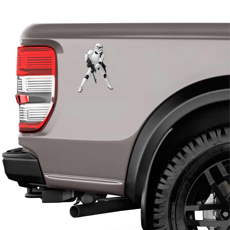Stormtrooper Star Wars Gun Figure Decal