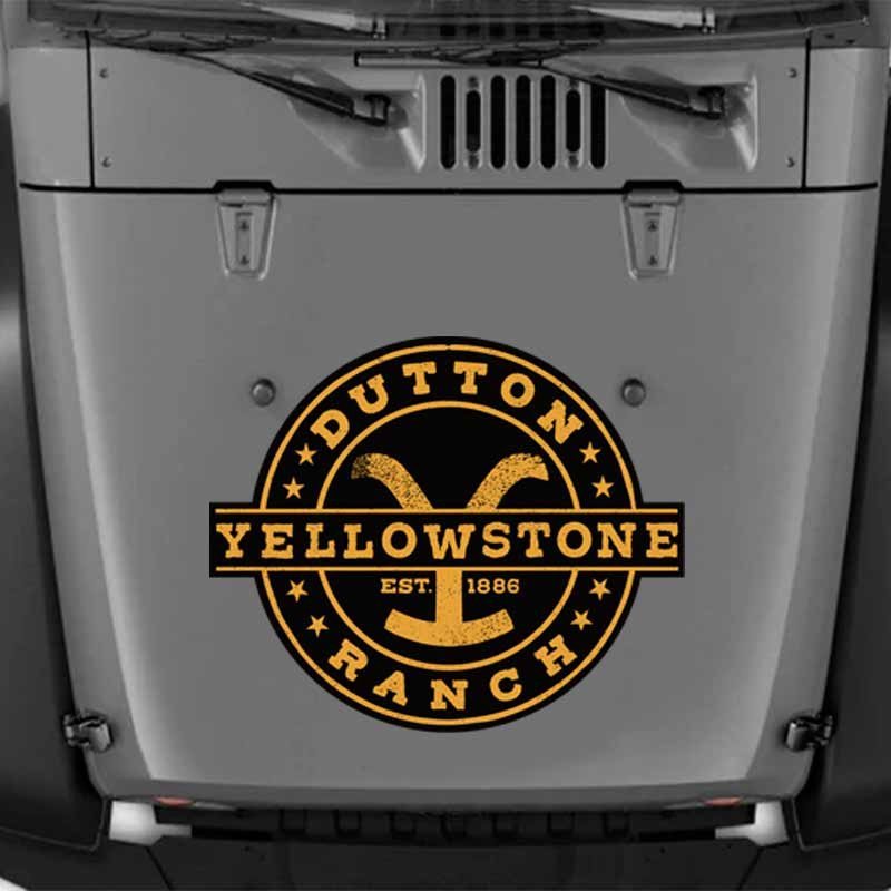 Yellowstone 1886 Dutton Ranch Decal