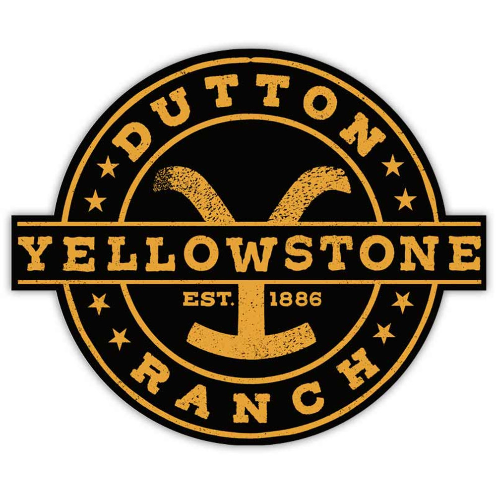 Yellowstone 1886 Dutton Ranch Decal