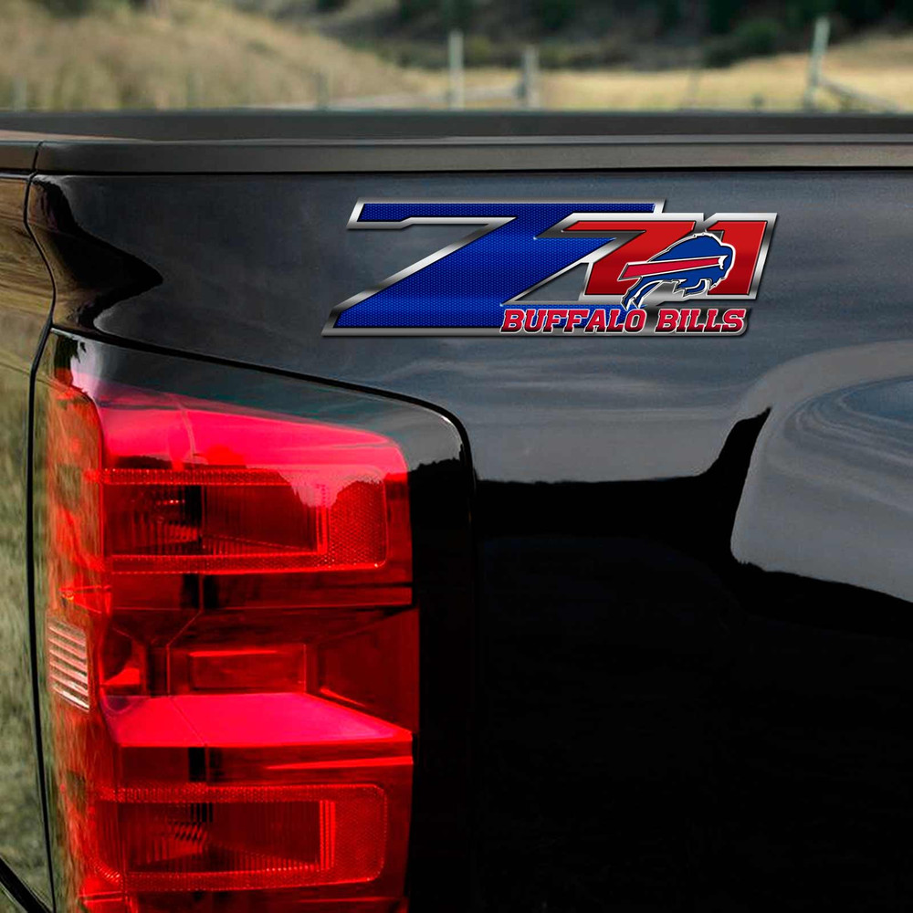 Z71 Buffalo Bills Silverado Truck Decal Set