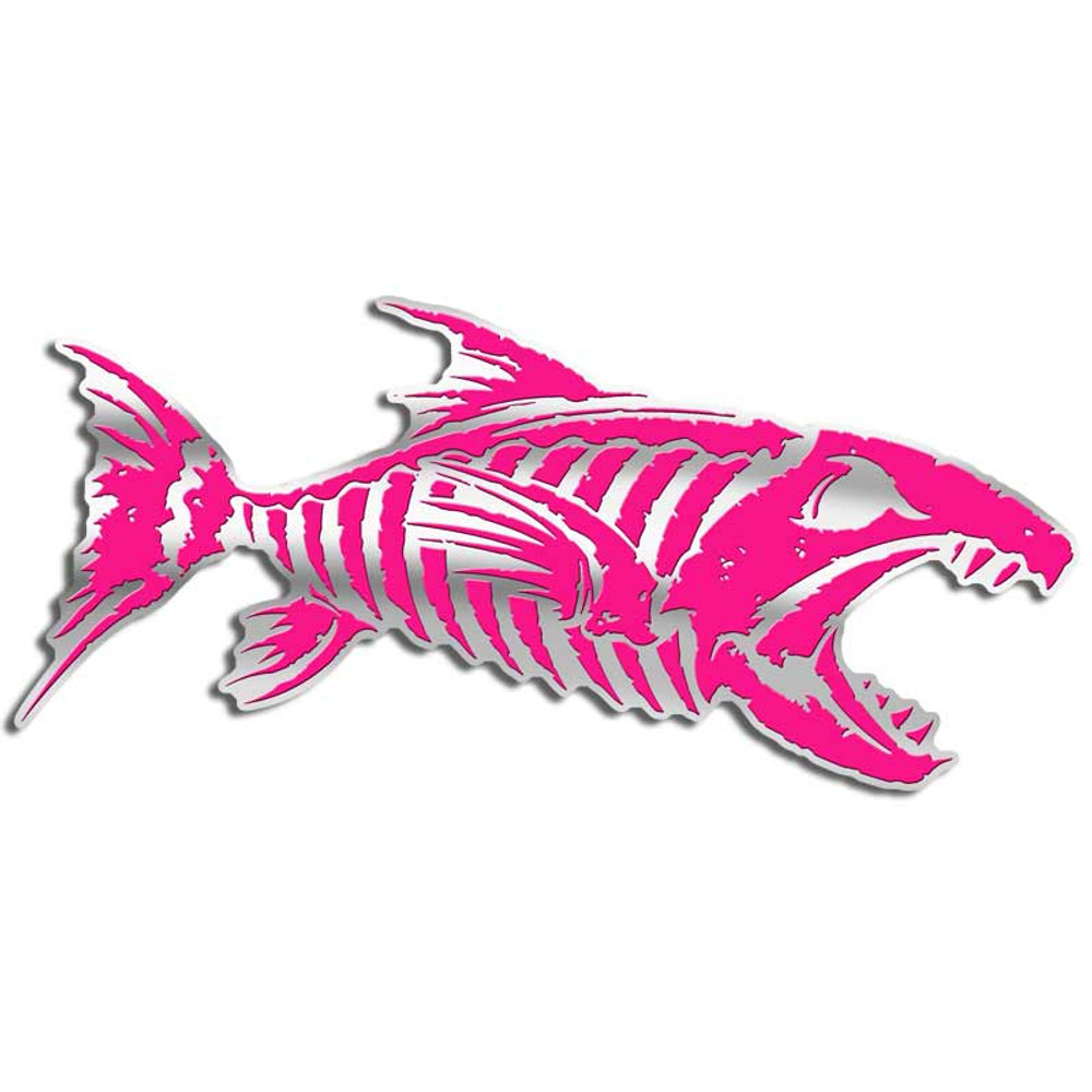 Fishing Skeleton Fish Marine Decal