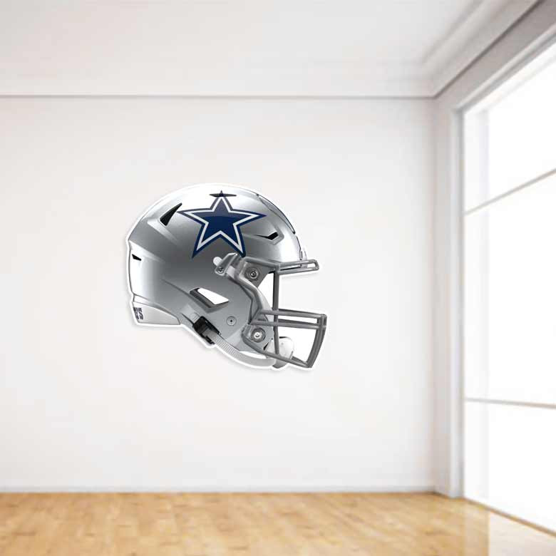 Dallas Cowboys Football Helmet Wall Decal
