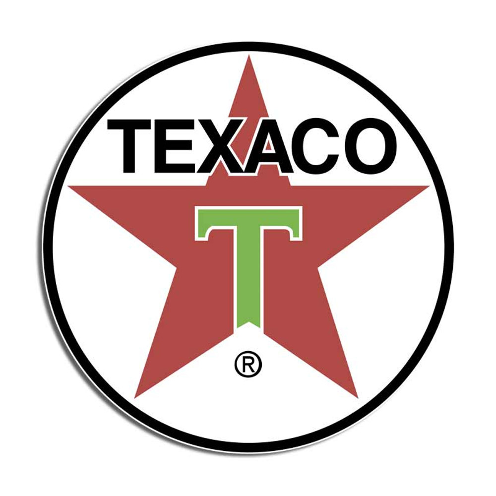Texaco Gasoline Decal