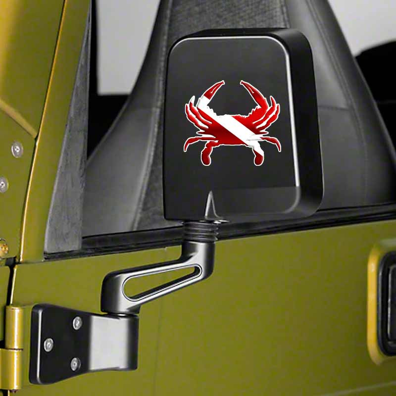Dive Flag Crab Beach Ocean Diving Diver Decal