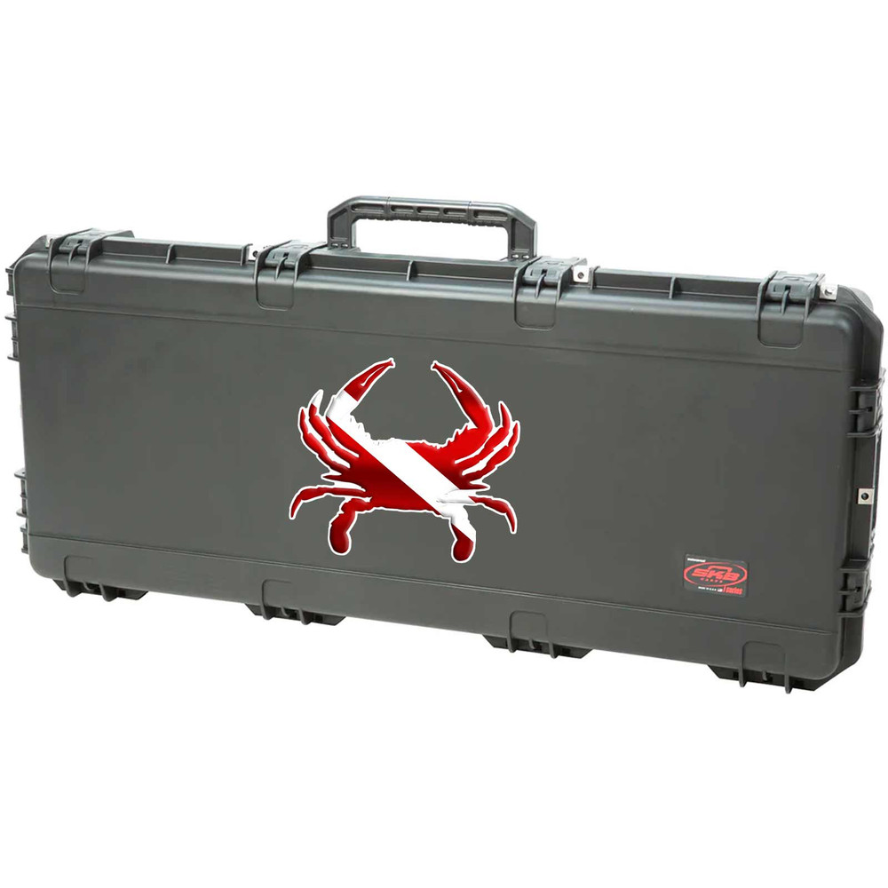 Dive Flag Crab Beach Ocean Diving Diver Decal