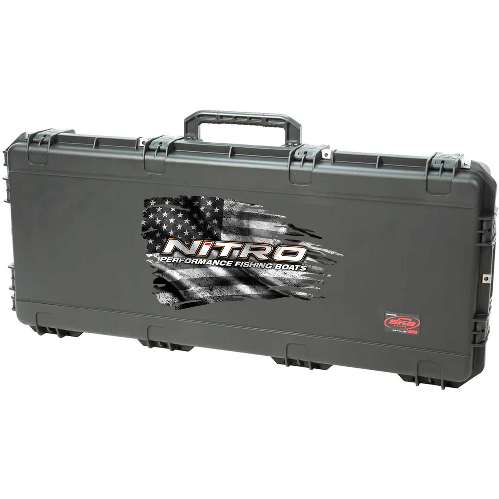 Nitro Bass Boats Subdued Distressed Flag Decal Set