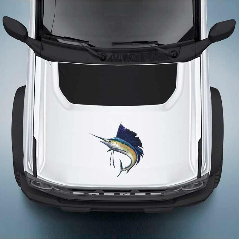 Sailfish Marine Ocean Fishing Decal