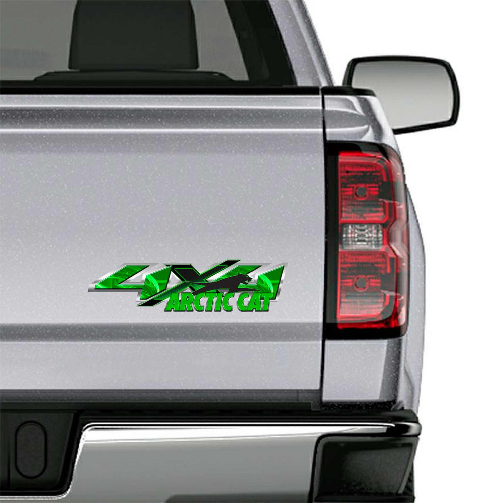 Arctic Cat Sticker 4x4 Truck Decal Snowmobile ATV Set