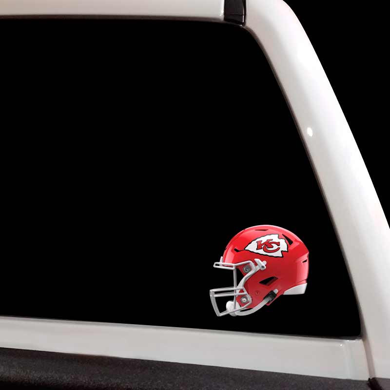 Chiefs Football Helmet Decal